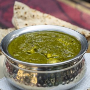 Palak Paneer + Roti